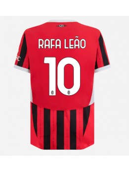 AC Milan Rafael Leao #10 Replika Hemmakläder 2024-25 Kortärmad